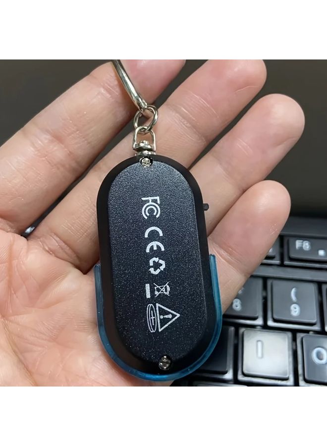 مفتاح إضاءة LED أخضر مع صافرة استشعار صوتي لمنع فقدان سلسلة المفاتيح - Image 5
